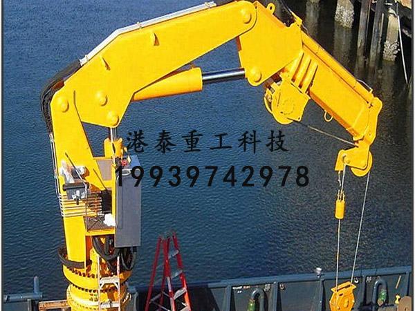 船用折臂吊在极寒海域作业需哪些防冻措施